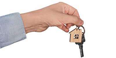 Buyer Receiving Keys to New Home